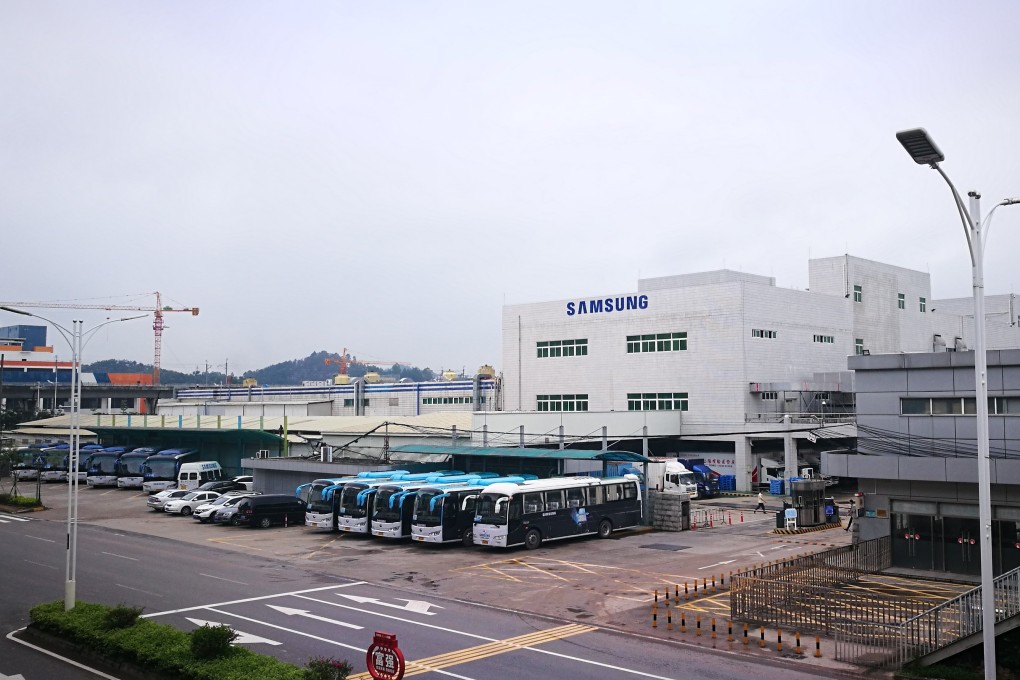 Huizhou Samsung Electronics began production in 2003. Photos: He Huifeng