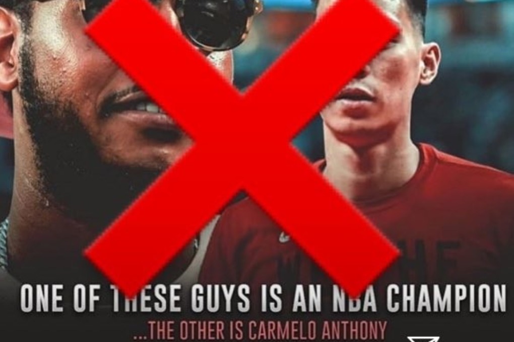 Jeremy Lin's Instagram story urges fans to stop trolling Carmelo Anthony. Photo: Instagram/@jlin7