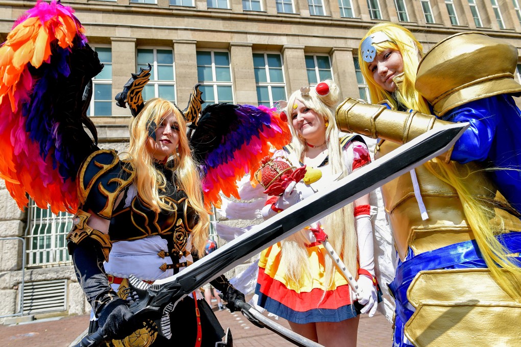 Cosplayers attend Japan Day in Düsseldorf, Germany, in May. Photo: EPA-EFE