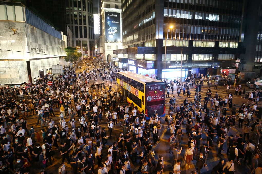 The massive protests against Hong Kong’s proposed anti-extradition bill to China have spooked some in the business community. Photo: Winson Wong