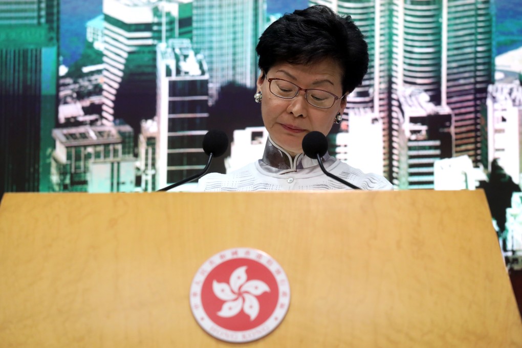 An apology given by the government on chief Executive Carrie Lam’s behalf as the march neared its end was a day late and, even though it was better than none, far from sufficient. Photo: K. Y. Cheng