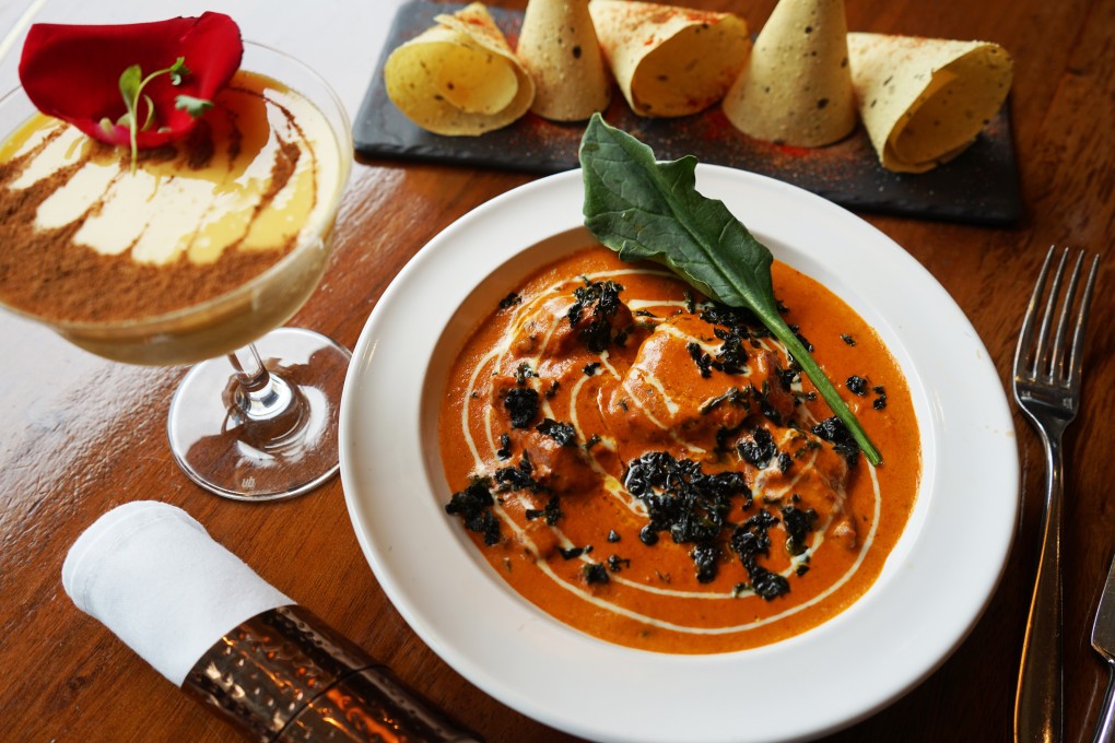 Murgh makhan palak, one of the tempting dishes at Bombay Dreams.