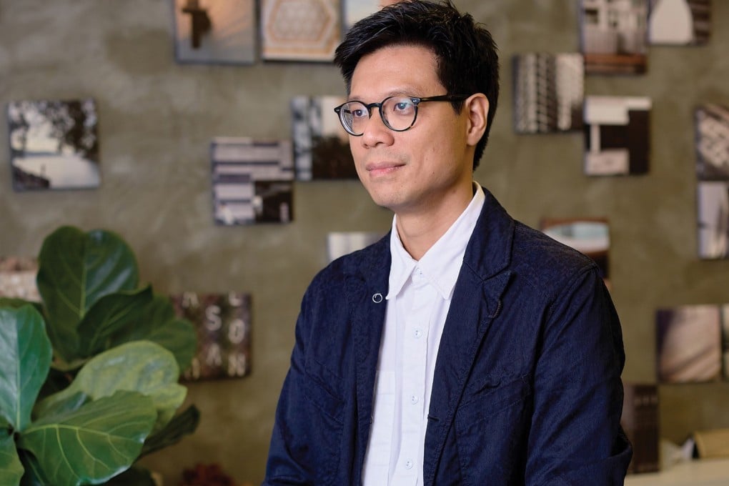 Frank Leung, principal of via architecture, the Hong Kong multidisciplinary design studio that he co-founded with his wife, Irene Lai, in 2009.