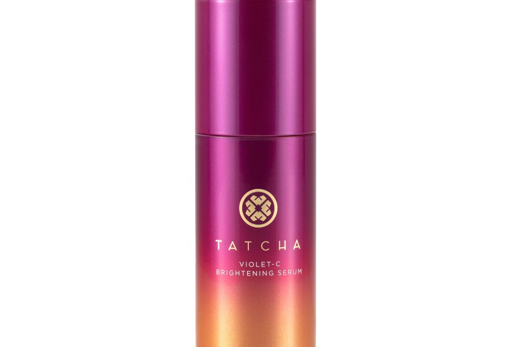 Tatcha’s Violet-C Brightening Serum helps soften, smooth and brighten skin.