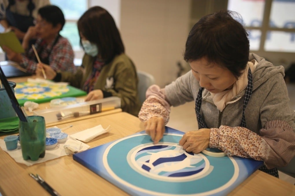 Mandala therapy is offered by the Hong Kong Cancer Fund’s wellness programme. Photo: courtesy of Hong Kong Cancer Fund