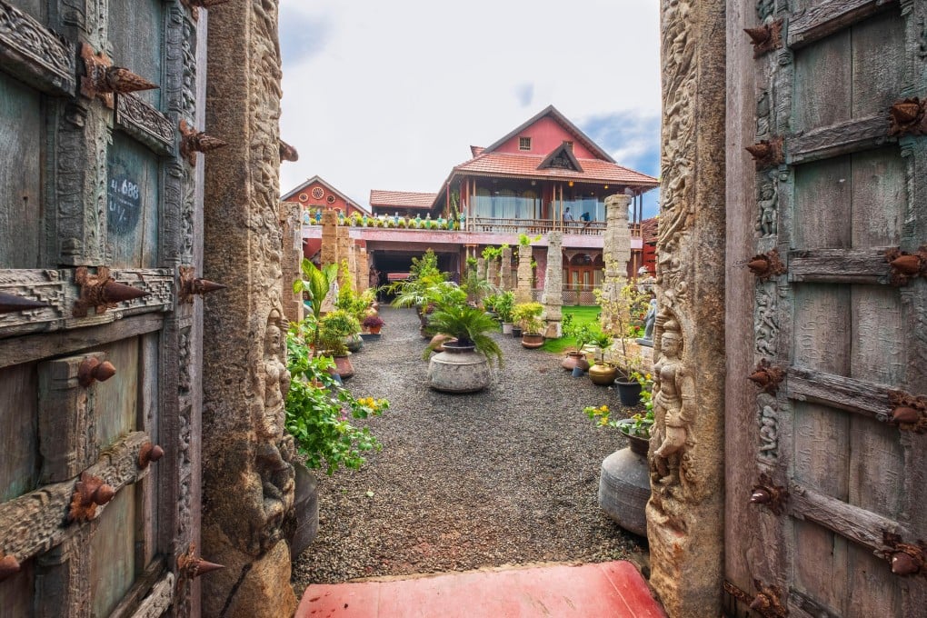 The Ginger House Museum Hotel, in the Indian state of Kerala. Photo: Alamy