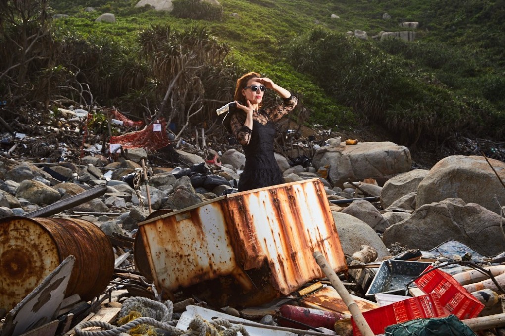 Tanja Wessels and photographer Alex Macro have collaborated to use art as a way to raise awareness about environmental issues. Photo: Alex Macro