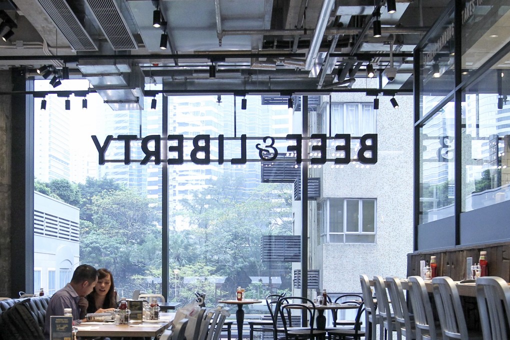 Beef & Liberty is an example of the recent trend of Hong Kong food outlet names featuring ampersands. Our Mouthing Off columnist yearns for some more inspired names. Photo: Edmond So