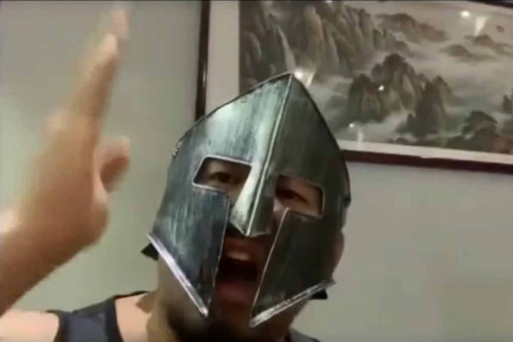 Xu Xiaodong delivers his passionate rant. Photo: YouTube/Fight Commentary Breakdowns