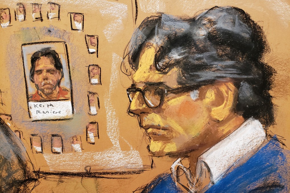Nxivm leader Keith Raniere in a courtroom sketch. Photo: Reuters