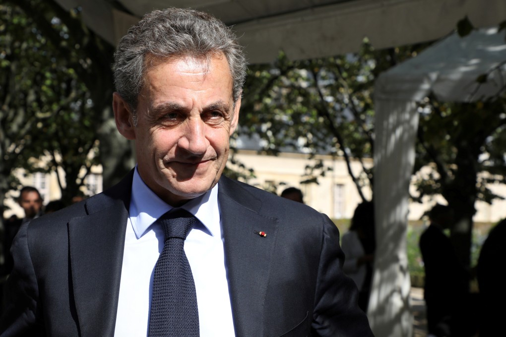 Former French President Nicolas Sarkozy attends a national in Paris to pay tribute to the victims of militant attacks. Photo: Reuters