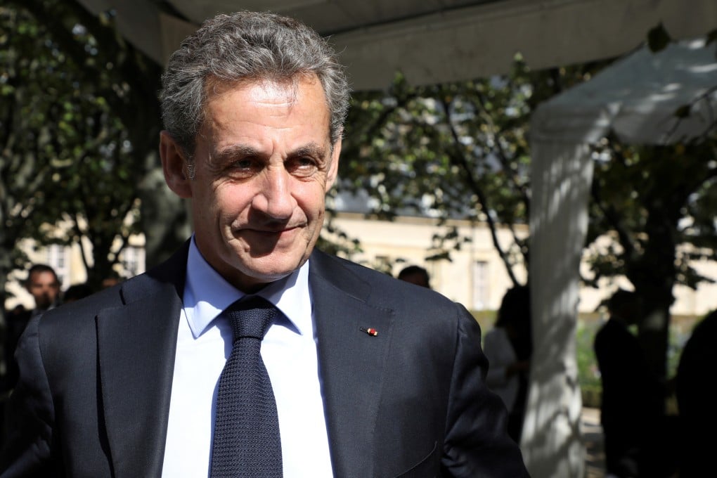 Former French President Nicolas Sarkozy attends a national in Paris to pay tribute to the victims of militant attacks. Photo: Reuters
