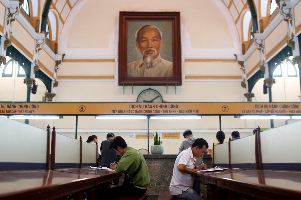 The central post office in Ho Chi Minh City. Photo: Reuters