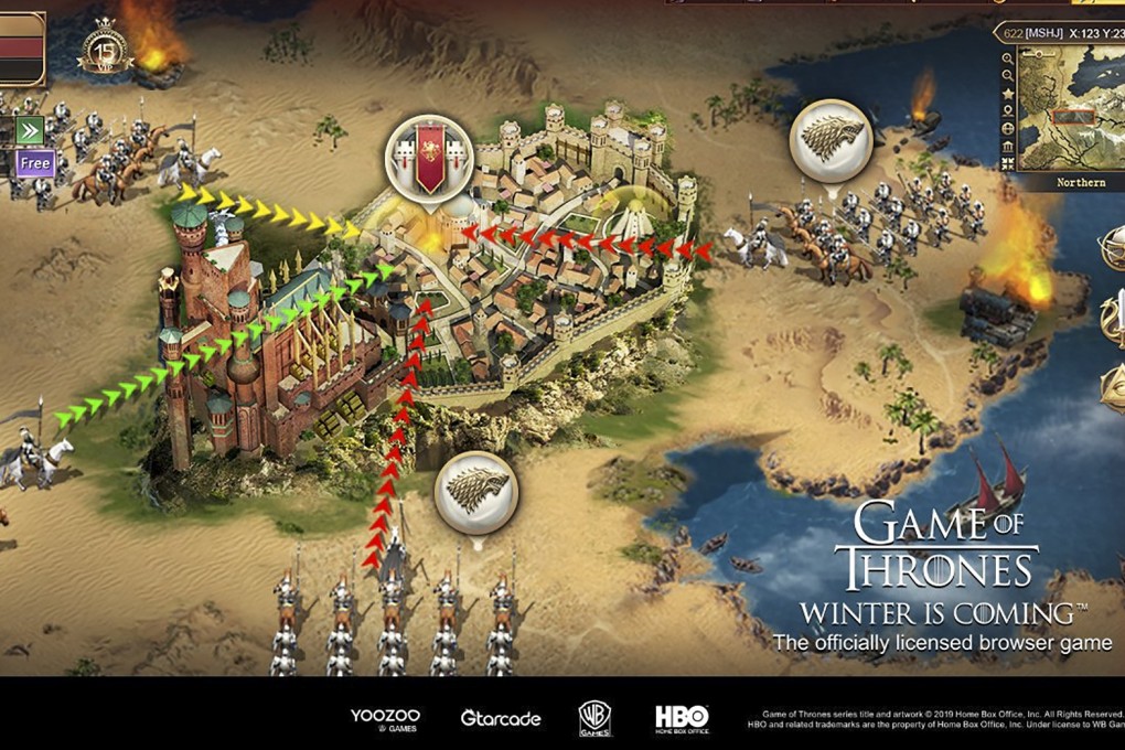 A screenshot of Game of Thrones: Winter is Coming. Photo: Handout