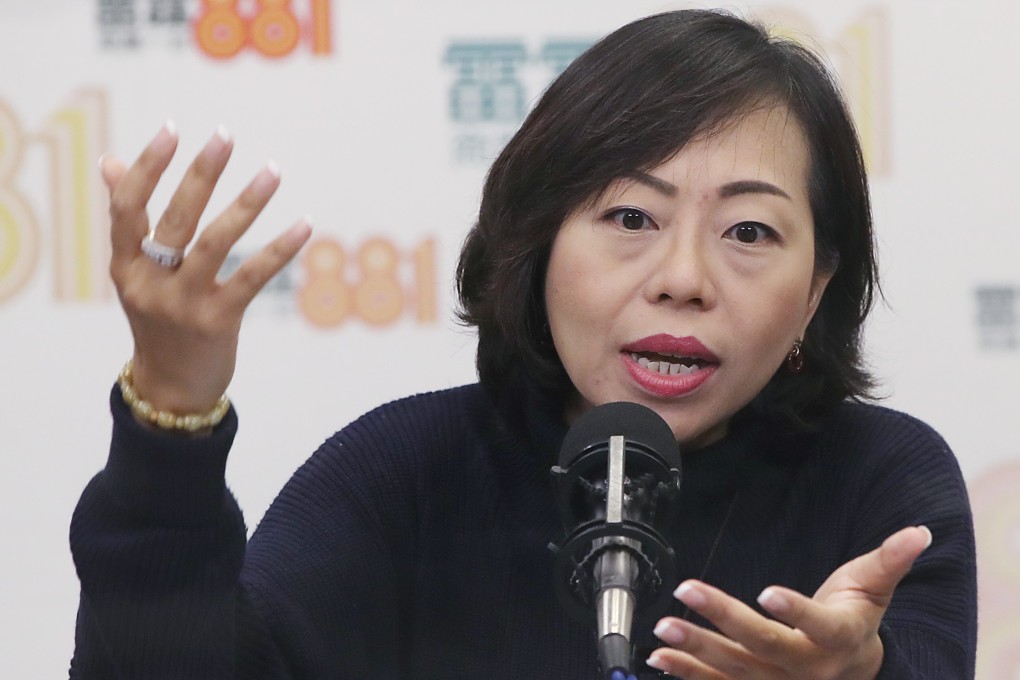 Pundits have been speculating for days who shouted the Cantonese obscenity at Carrie Lam. Consensus now seems to be that it was none other than Alice Mak Mei-kuen (pictured). Photo: Edward Wong