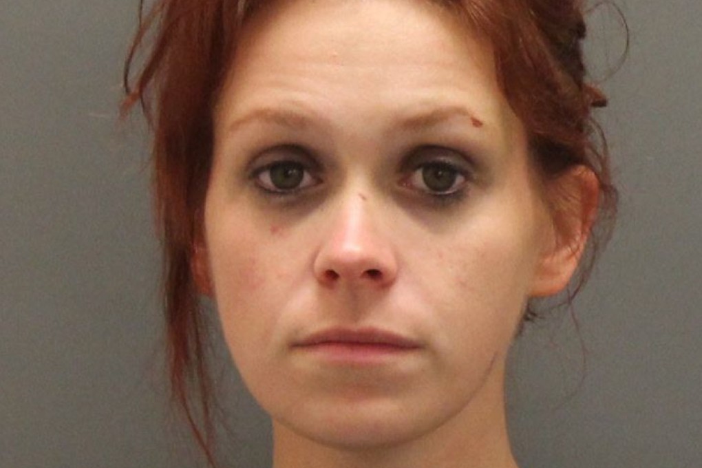 Megan Holman, who police say was driving while drunk but will not be punished because her vehicle was a toy truck. Photo: Oconee County Sheriff’s Office/AP