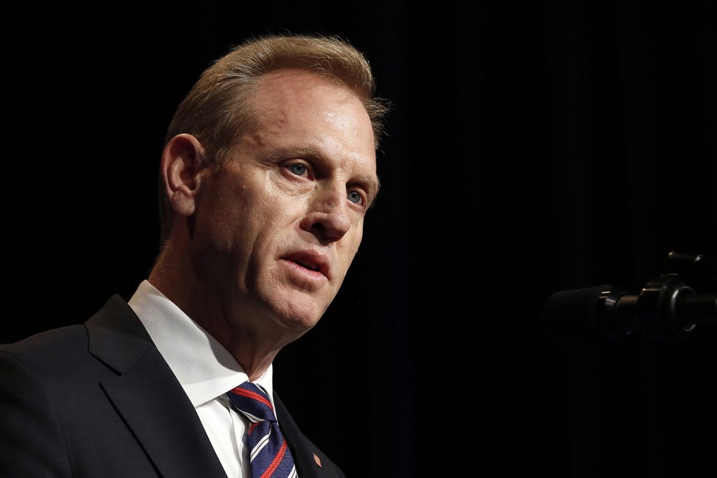 Acting Secretary of Defence Patrick Shanahan speaks at the Pentagon in January. Photo: TNS