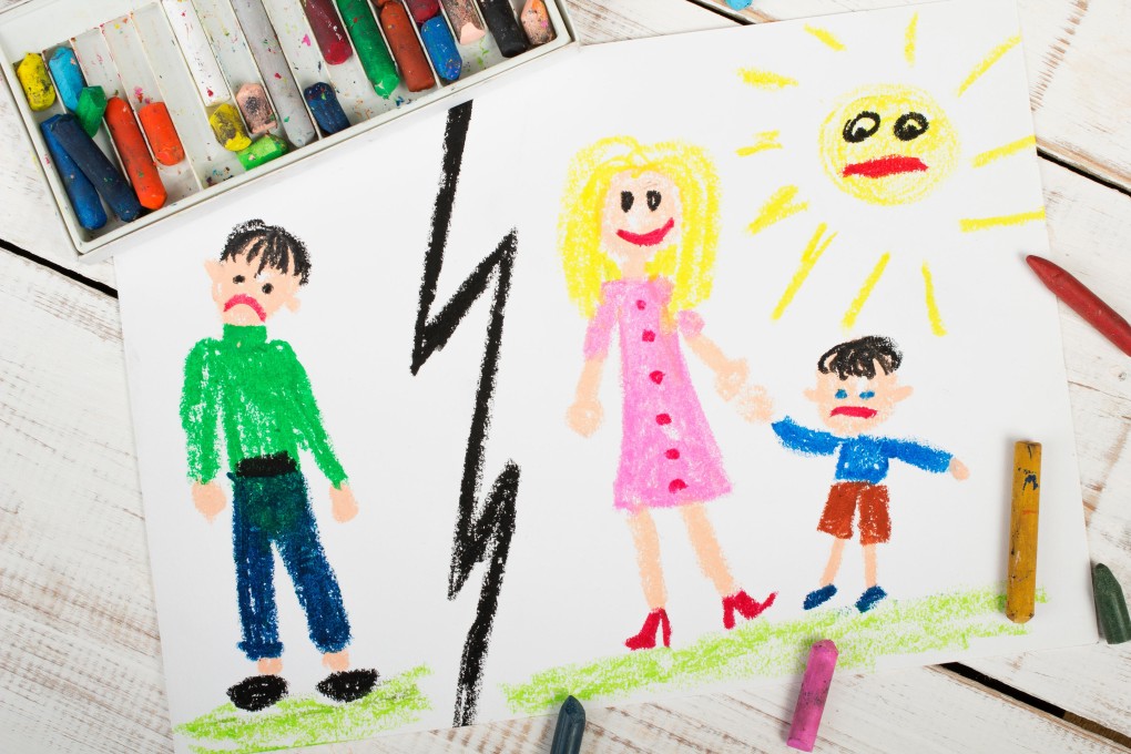 A break-up is traumatic for everybody involved, but the effect on children can be profound. Try to minimise this damage. Illustration: Alamy