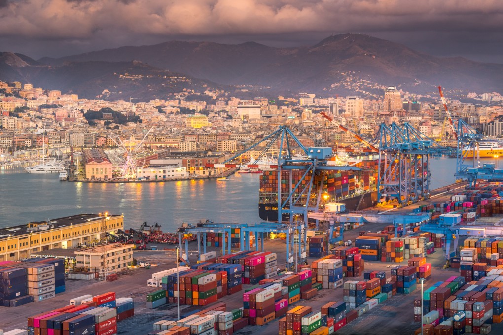 The Italian port of Genoa (above) has signed a cooperation agreement with the Chinese port of Shenzhen. Europe’s progressive integration into China’s belt and road plan has alarmed Washington. Photo: Shutterstock