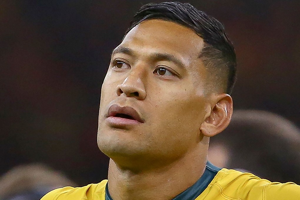Isreal Folau was one of Australia’s best players before his contract was ripped up. He is now suing Rugby Australia for unlawful termination. Photo: Geoff Caddick
