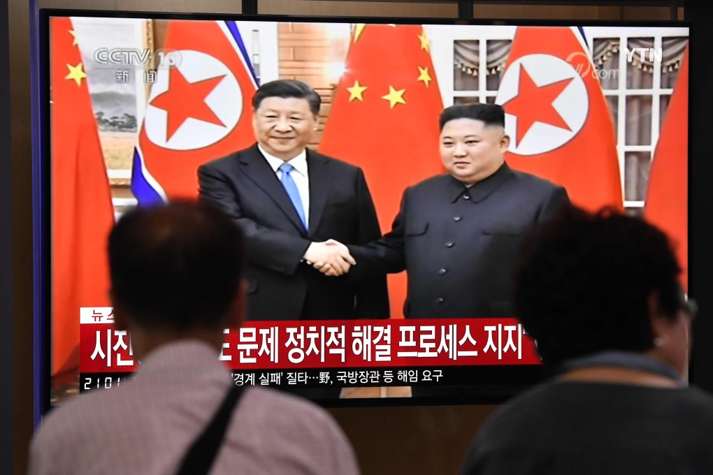 Chinese President Xi Jinping told North Korean leader Kim Jong-un that Beijing was determined to support the country’s new “strategic path”. Photo: AFP