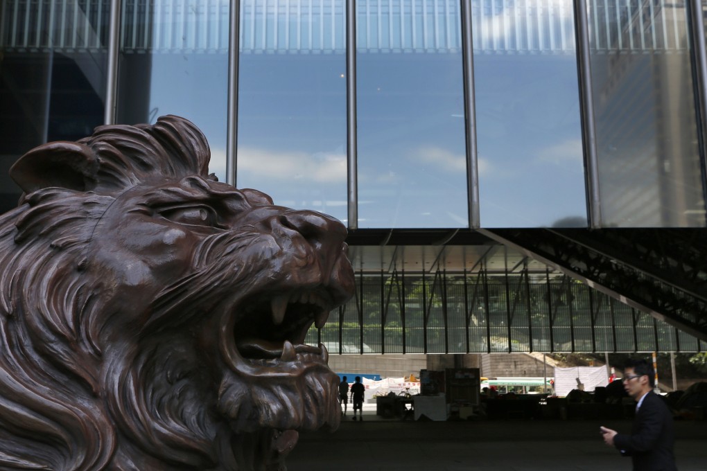 HSBC's Hong Kong headquarters in Central. Photo: AP