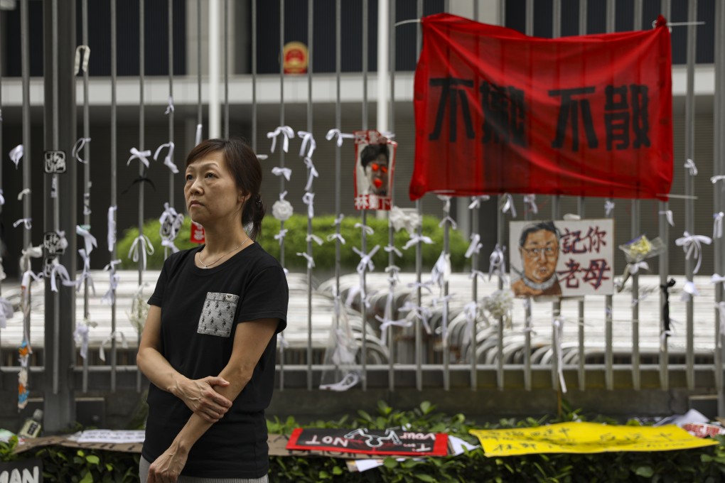 Polly Lui, who is Christian, helped save protesters from tear gas during the Occupy movement in 2014 as well as this year’s extradition bill marches. Photo: Sam Tsang