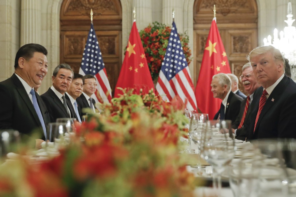 Presidents Xi Jinping (left) and Donald Trump (right) meet during the G20 summit in Buenos Aires in December, and are set to talk again in Osaka. Photo: AP