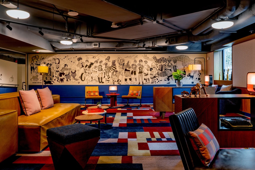 The co-working space at Eaton HK hotel in Jordan, one of a number of Hong Kong hotels rethinking their common areas.