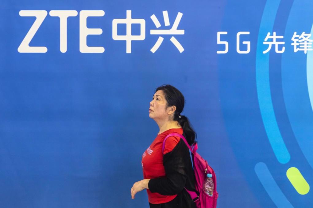 Telecommunications equipment maker ZTE Corp says it is a major contributor and participant in global 5G technology research and standardisation initiatives. Photo: EPA-EFE