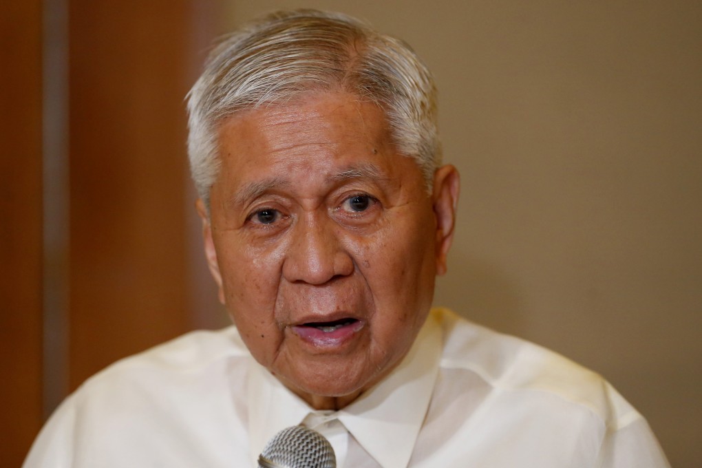 Former Philippine foreign affairs secretary Albert del Rosario. Photo: AP