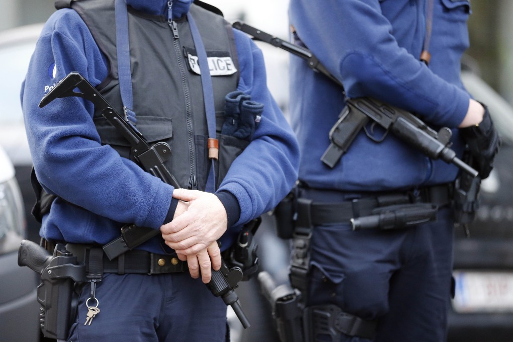 The suspect had been “scouting” the embassy area before he was arrested, said a source. Photo: AP