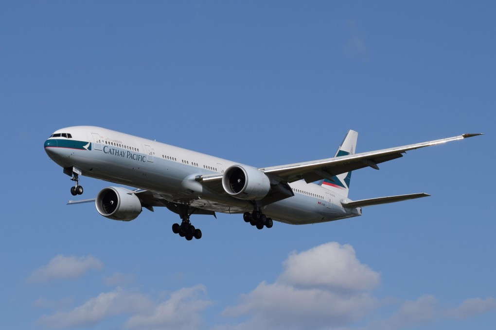 A Cathay Pacific Boeing 777-300ER was bound for London but turned back over Henan province. Photo: Alamy