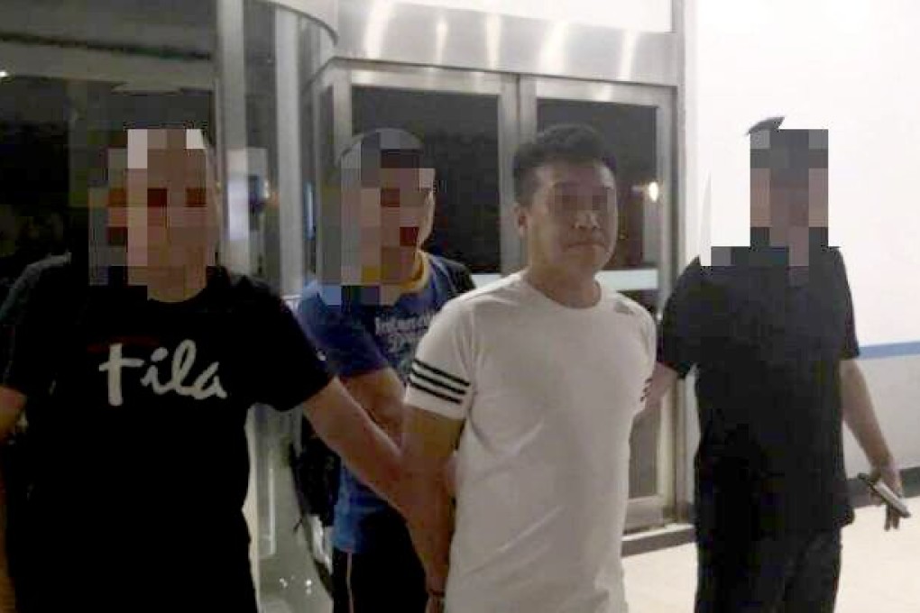 Dalian police detained a man on Tuesday night in relation to an assault on a woman which sparked a nationwide manhunt after surveillance camera footage of the attack was shared on social media. Photo: The Paper