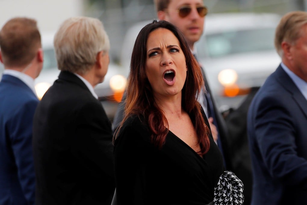 Stephanie Grisham arrives for a campaign rally with US President Donald Trump in Orlando, Florida, on June 18. Photo: Reuters
