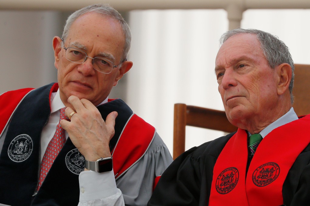 MIT president L. Rafael Reif (left) has decried the climate of suspicion Washington has created around Chinese academics. Photo: Reuters