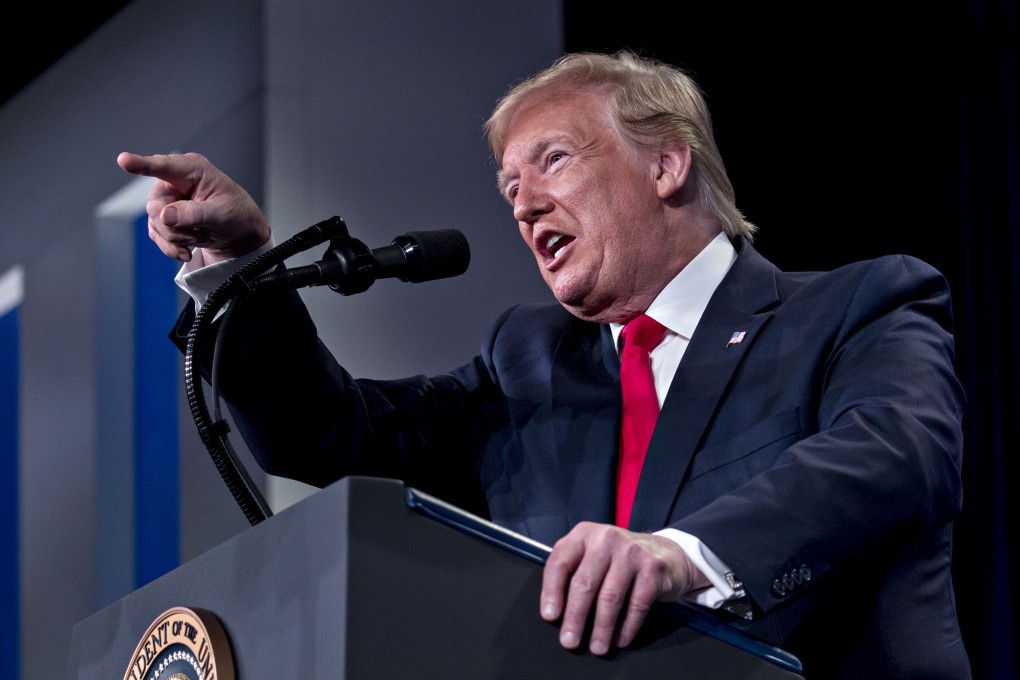 US President Donald Trump. Photo: Bloomberg