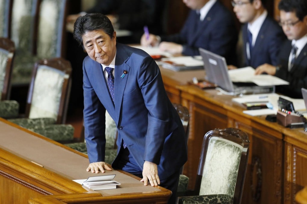 Japanese Prime Minister Shinzo Abe. Photo: Kyodo