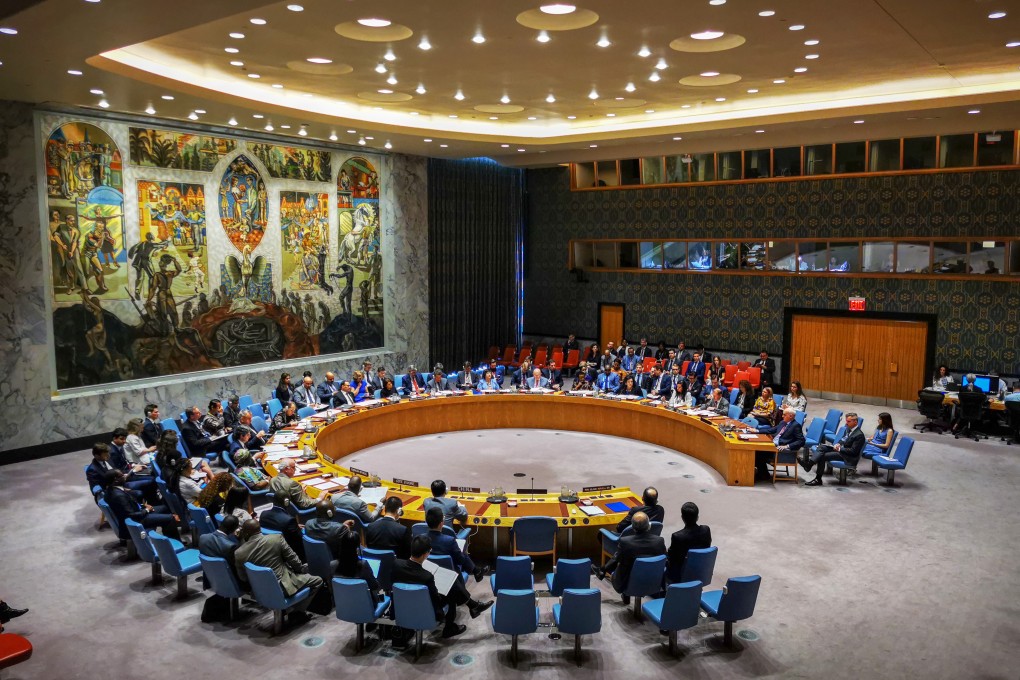 The United Nations Security Council's semi-annual briefing on the implementation of Resolution 2231. Photo: Xinhua