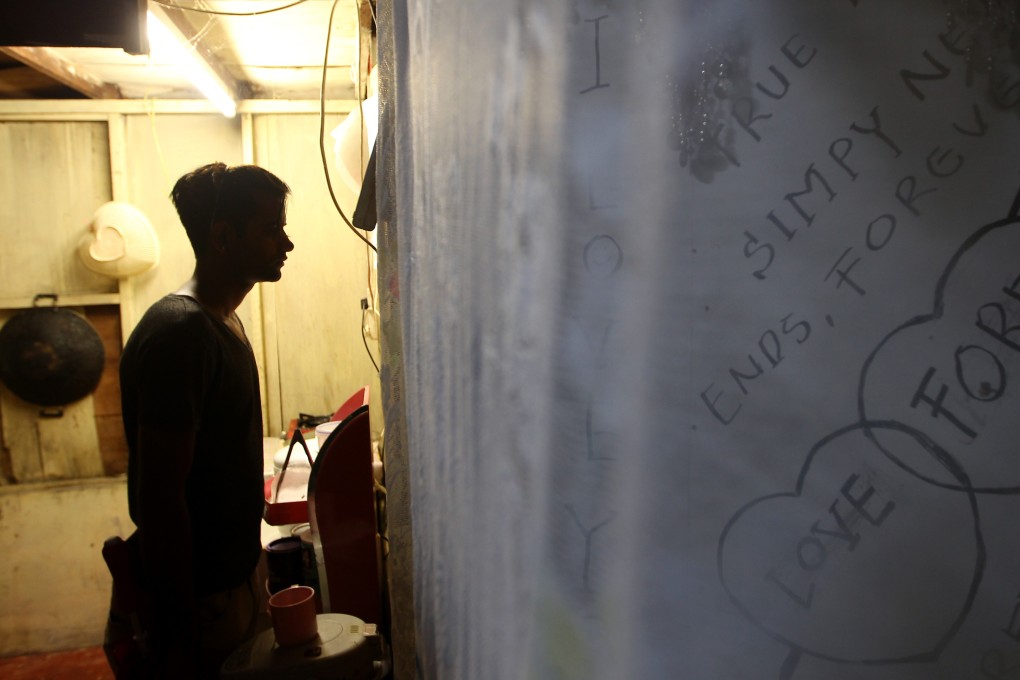 Nauman Muhmmad Rashad, a refugee at his home in Nai Wai, Tuen Mun. Photo: Sam Tsang