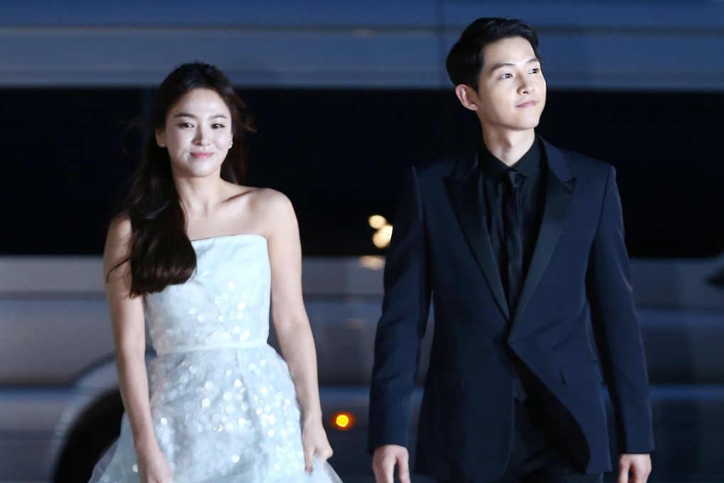 South Korean celebrities Song Joong-ki and Song Hye-kyo are to divorce after less than two years of marriage. Photo: Yonhap via Reuters