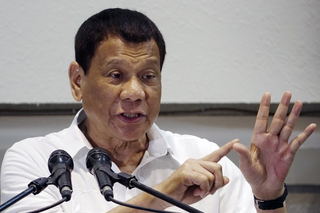 Philippines President Rodrigo Duterte has dared his foes to impeach him, threatening to jail them. Photo: EPA