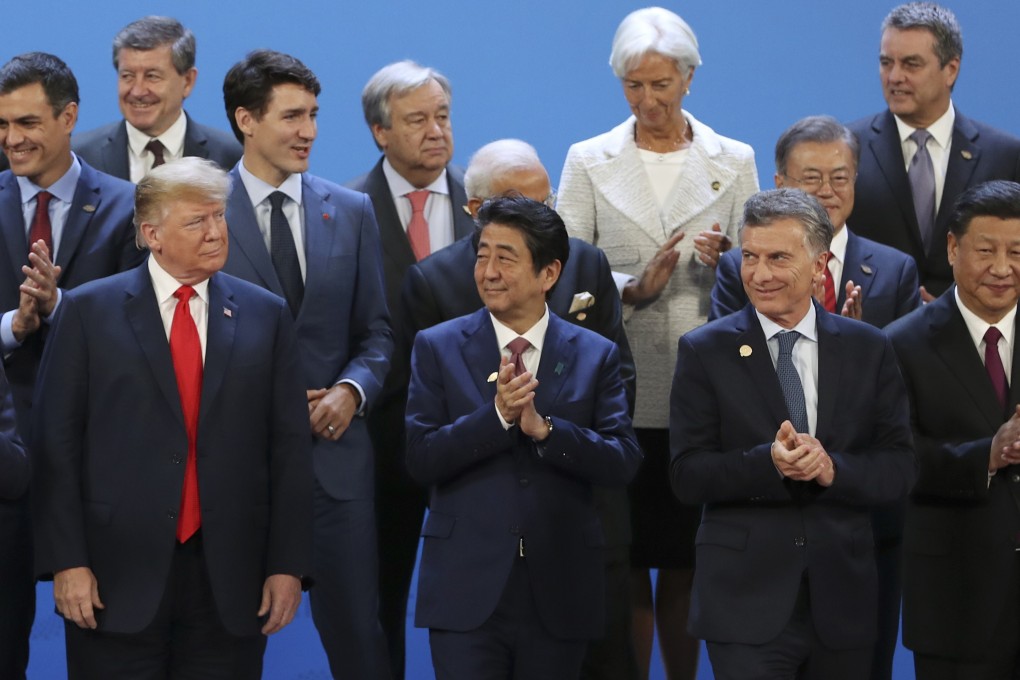 Presidents Donald Trump and Xi Jinping are to meet this week in Osaka. Photo: AP