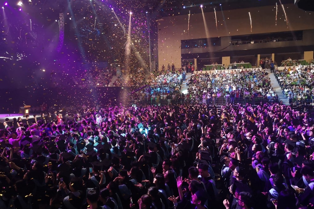 This year’s graduation ceremony at Shantou University. Photo: Handout
