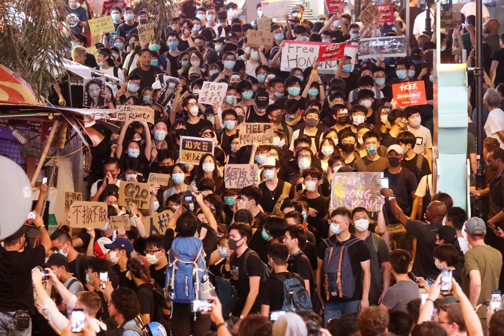 Did liberal studies make them do it? Hong Kong protesters against the now-suspended extradition legislation, earlier this month. Photo: Dickson Lee