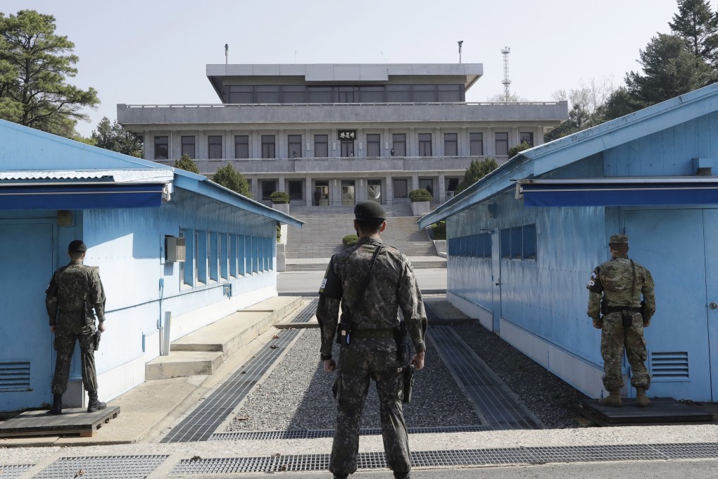 The southern side of the border village of Panmunjom in the demilitarised zone, South Korea. File photo: AP
