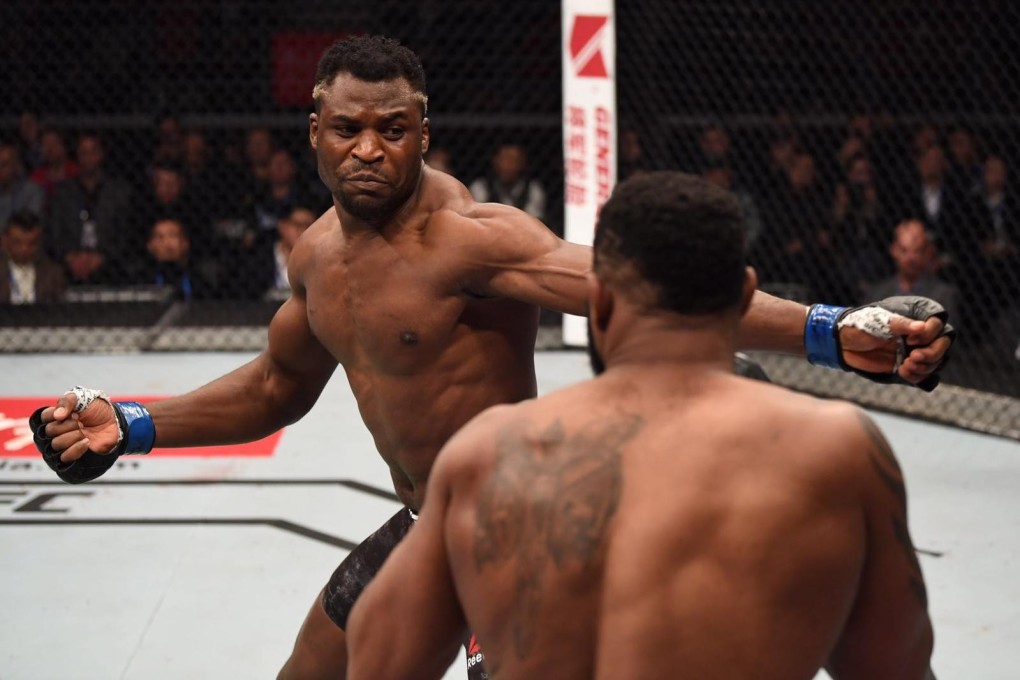 Francis Ngannou won by TKO at UFC Minneapolis.