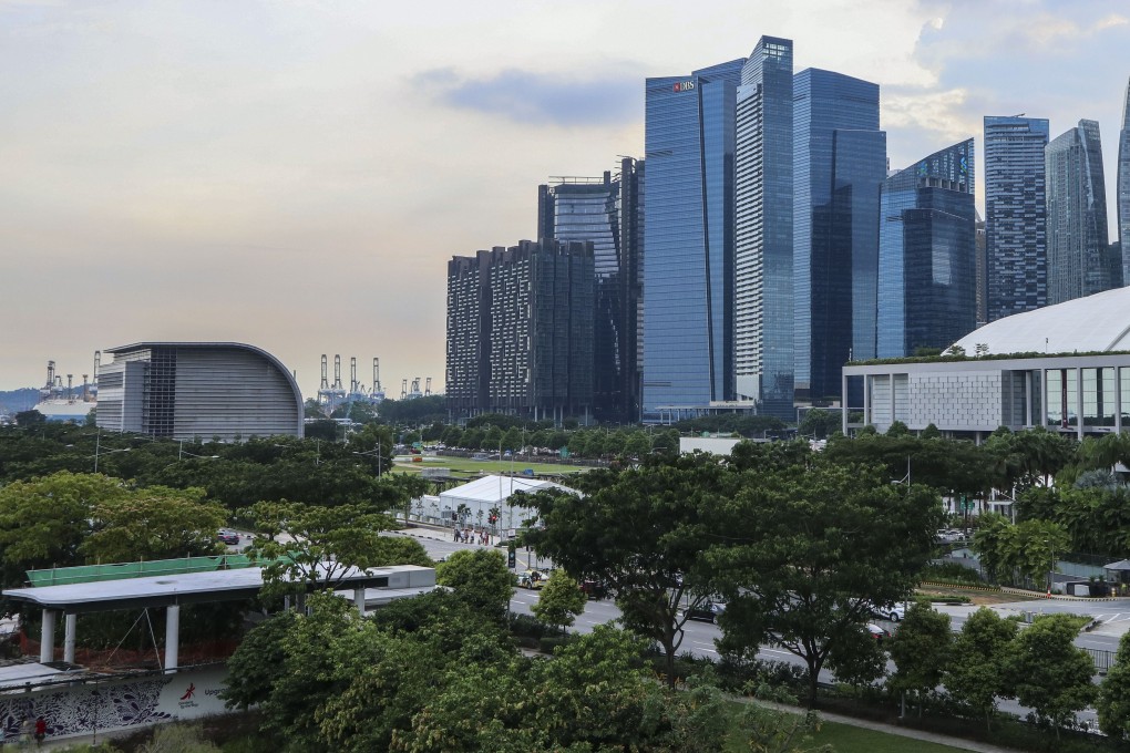 The Central Business District in Singapore, where prime office occupancy costs are more than two-thirds less than in Hong Kong’s Central district. Photo: Roy Issa