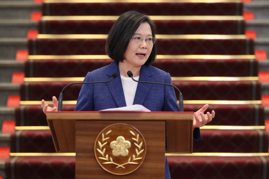 Taiwanese President Tsai Ing-wen heads to the Caribbean on a 12-day trip next week. Photo: EPA-EFE