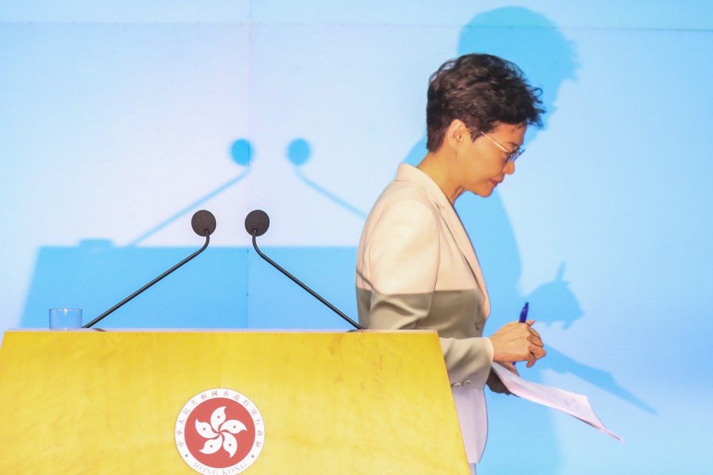 Chief Executive Carrie Lam’s apologies for her handling of the extradition agreement have done nothing to placate critics who want her gone. Photo: K. Y. Cheng